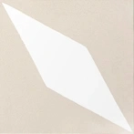 White cement tile